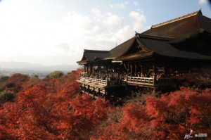Viajes a Japon Templo Kiyomizu Otoño Kyoto